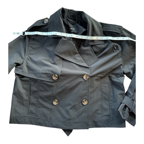 Love Tree cropped trench jacket - Picture 4 of 8